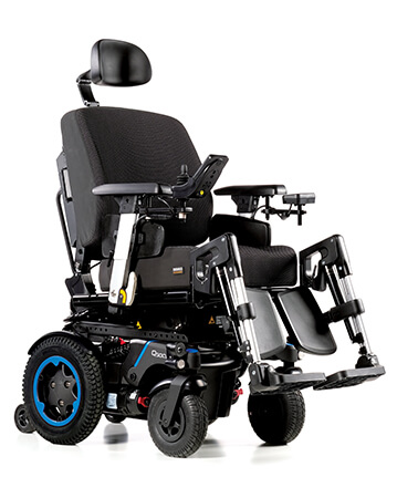 De Quickie Q500 H: elektrische rolstoel met hybride wielaandrijving